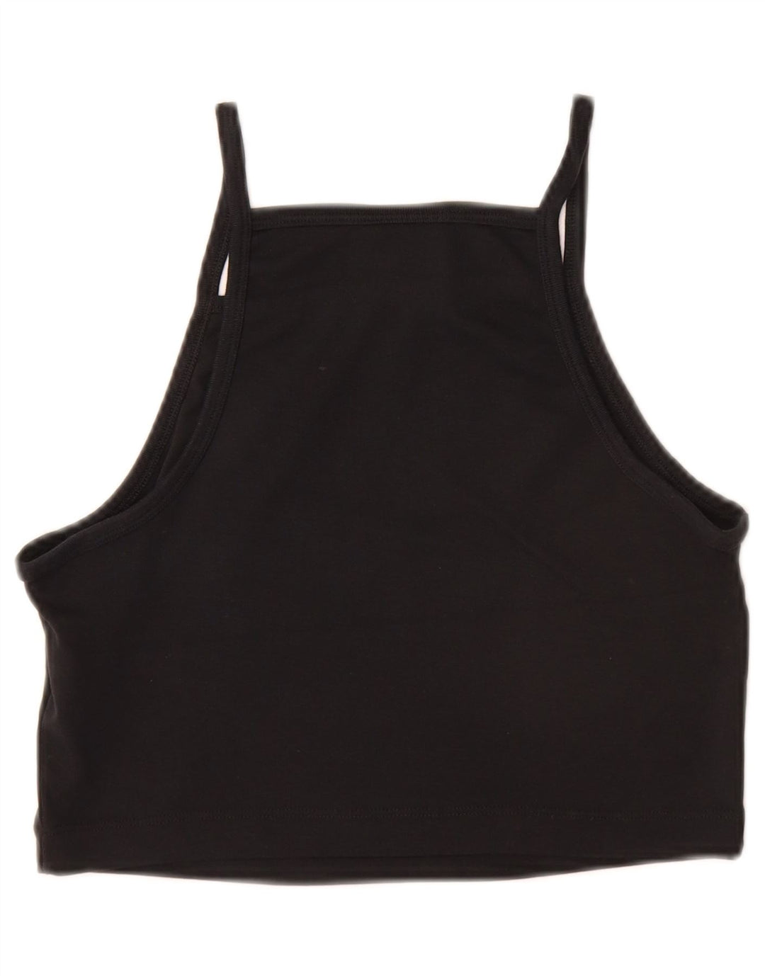 NIKE Girls Crop Cami Top 10-11 år Medium Sort Bomuld