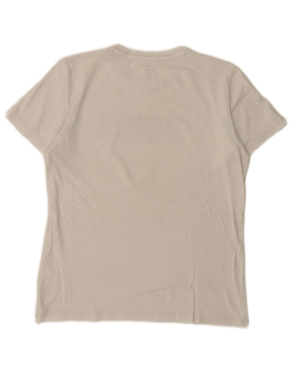 Puma drenge grafisk t-shirt top 13-14 år stor hvid bomuld