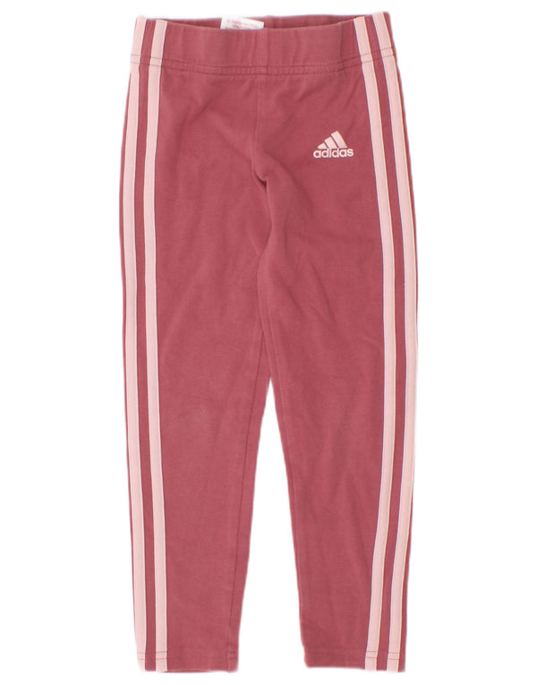 Adidas Pige Leggings 5-6 år Pink Bomuld