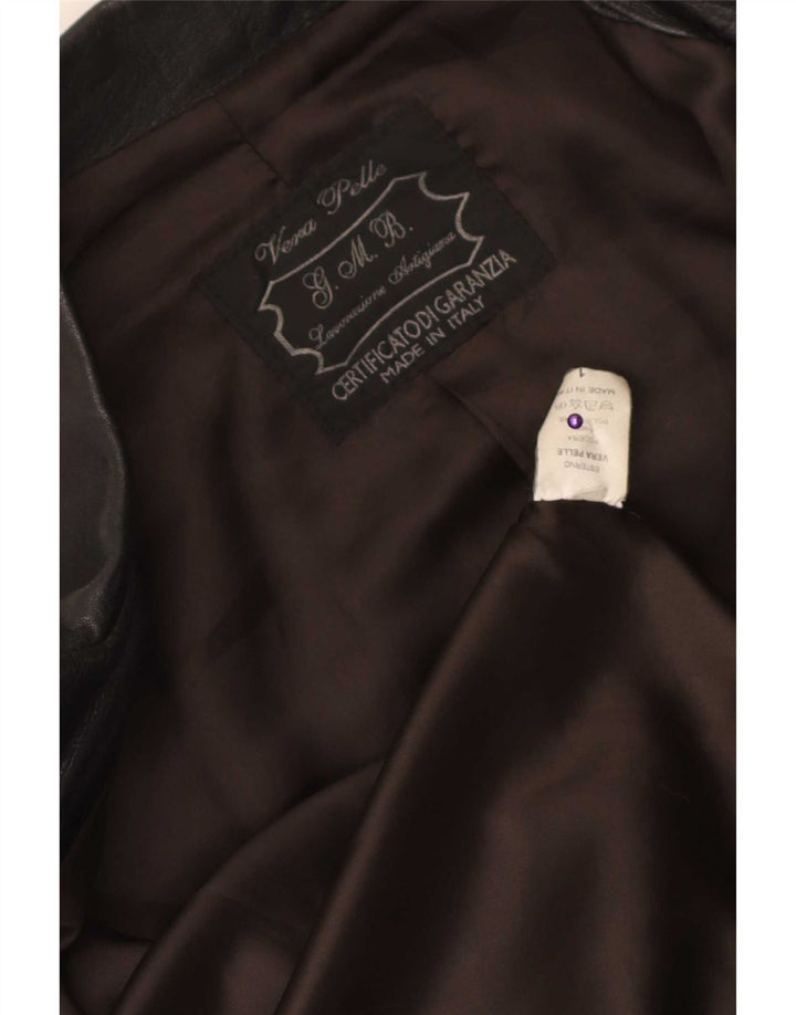 Vintage herre læderjakke UK 38 Medium Black