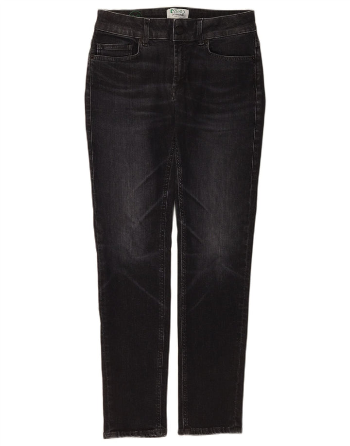 Dondup Dame Slim Jeans W28 L28 Sort Polyester