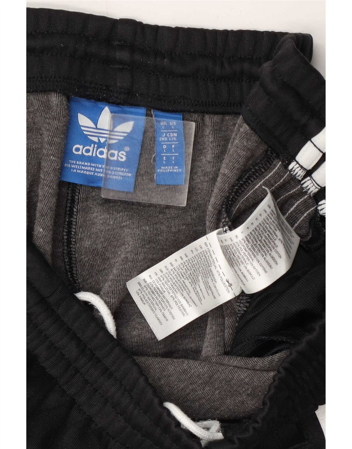 Adidas Sportsshorts til mænd, store sorte polyester
