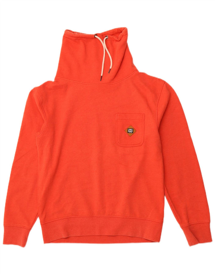 JACK & JONES Herre Rullehals Sweatshirt Jumper Stor Orange Bomuld
