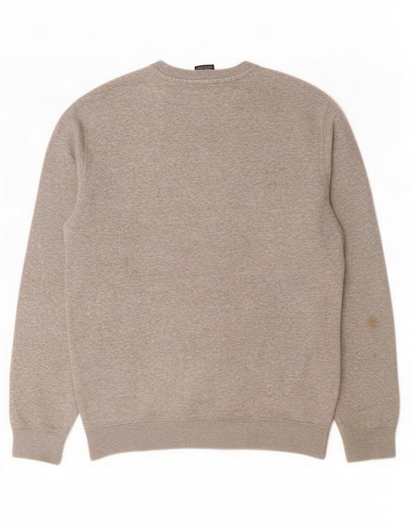 Champion Herre Grafisk Sweatshirt Jumper Medium Grå Bomuld