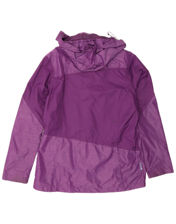 MOUNTAIN WAREHOUSE Regnjakke til kvinder UK 14 Medium Lilla Colourblock