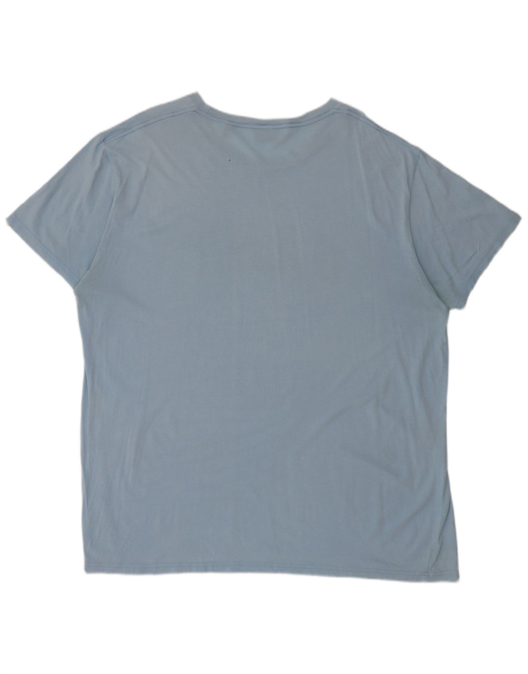 Gant Herre grafisk T-shirt Top 3XL Blå Bomuld