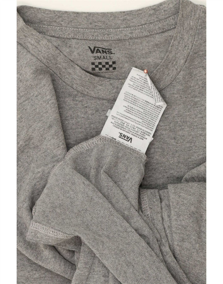 Vans Herre T-Shirt Top Lille grå Flecked Bomuld