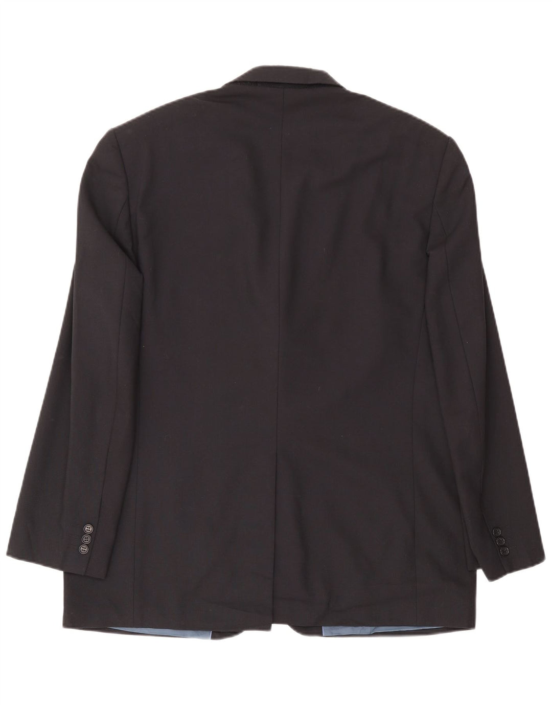 Marks & Spencer Herre 3-knaps blazerjakke UK 44 XL marineblå polyester