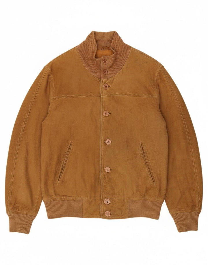 Maren Herre Ruskind Bomber Jacket UK 40 Stor Beige Ruskind