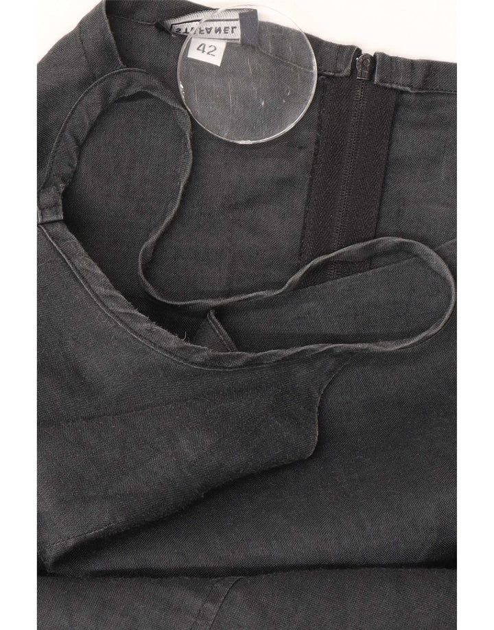 Stefanel Dame Slip Dress IT 42 Medium Grå