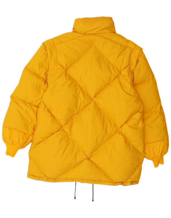 DOLOMITE Herre Vendbar polstret jakke UK 42 XL Gul Bomuld