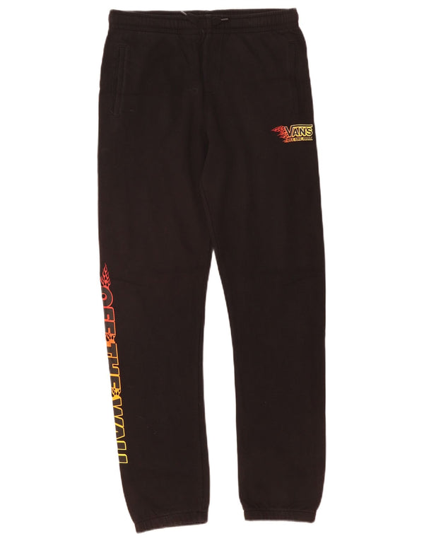 Vans Dame Grafisk træningsdragt Bukser Joggers UK 14 Large Black Bomuld