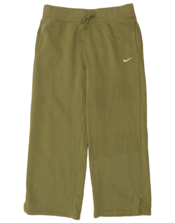 Nike træningsbukser til kvinder UK 18 XL Khaki Bomuld