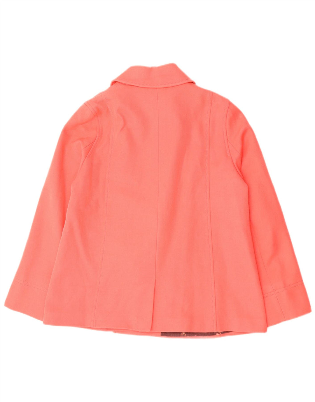Cath Kidston Dame Dobbelt Breasted Pea Coat UK 14 Large Pink Bomuld