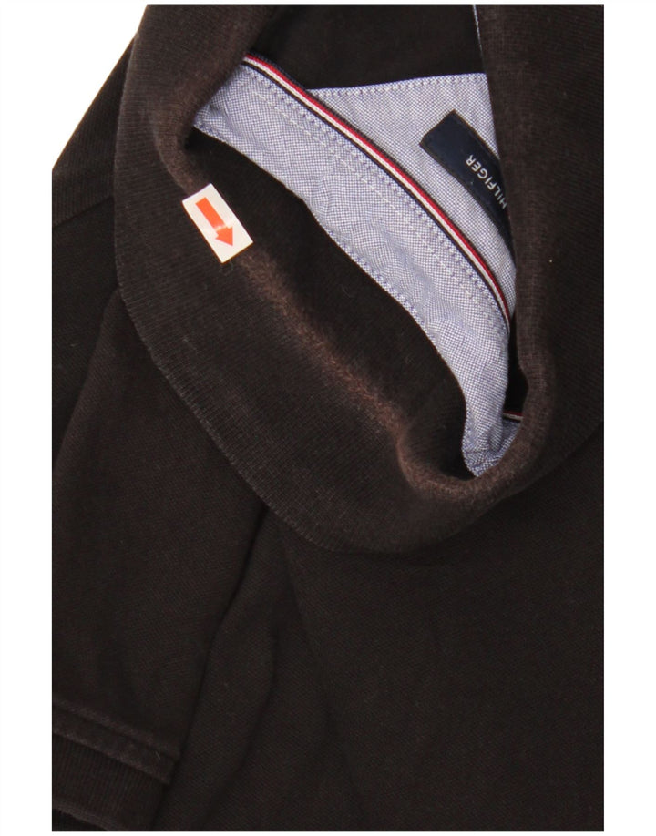 TOMMY HILFIGER Herre Slim Fit Polo Shirt Medium Sort