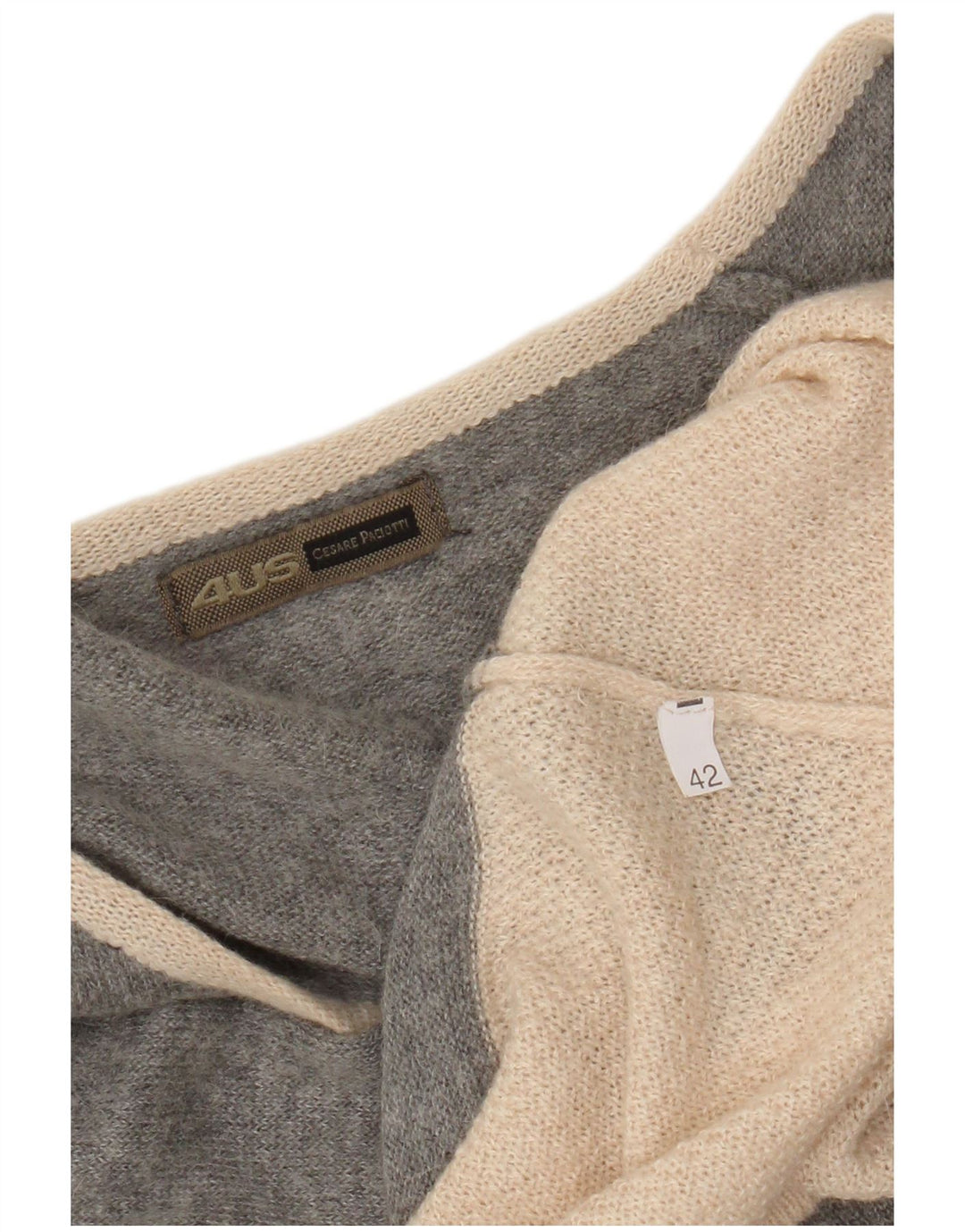 Cesare Paciotti 4US Jumper Kjole til kvinder IT 42 Medium Grå Colourblock