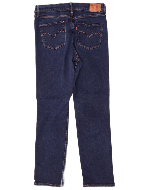 Levi's Womens 312 Shaping Slim Jeans W30 L27 Marineblå