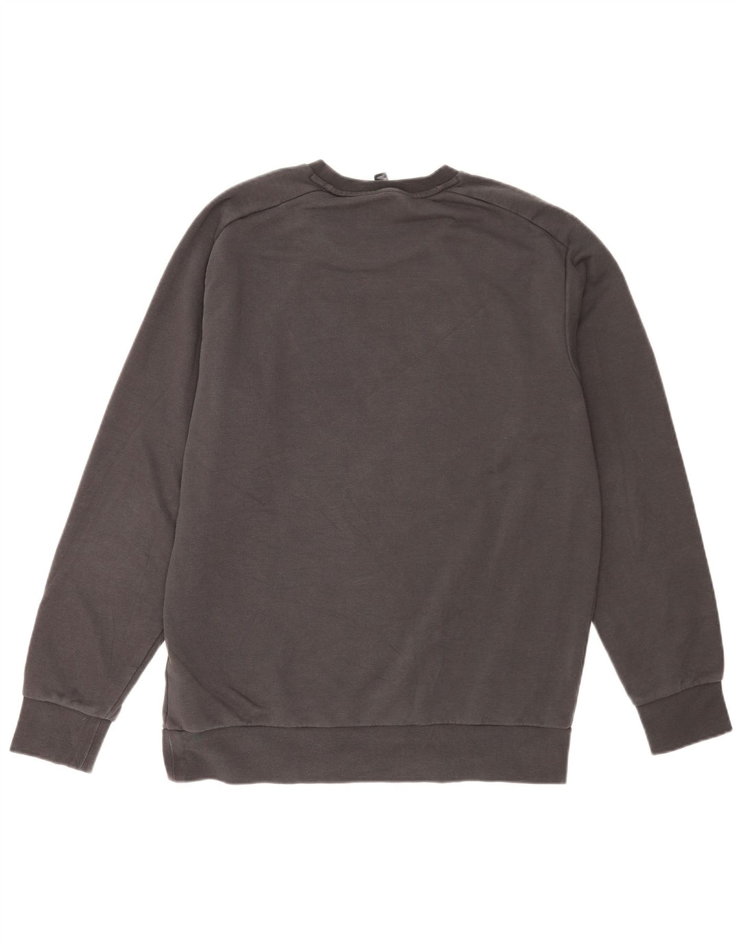 Adidas Herre Graphic Regular Fit Sweatshirt Jumper Large Grå Bomuld