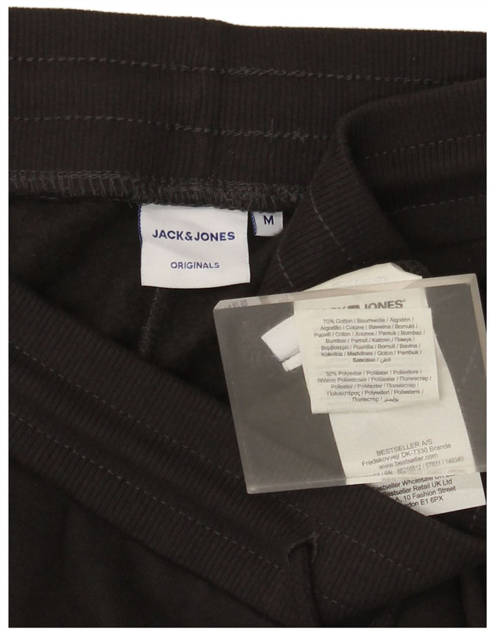 Jack & Jones Herre grafisk træningsdragt Bukser Joggers Medium Sort Bomuld