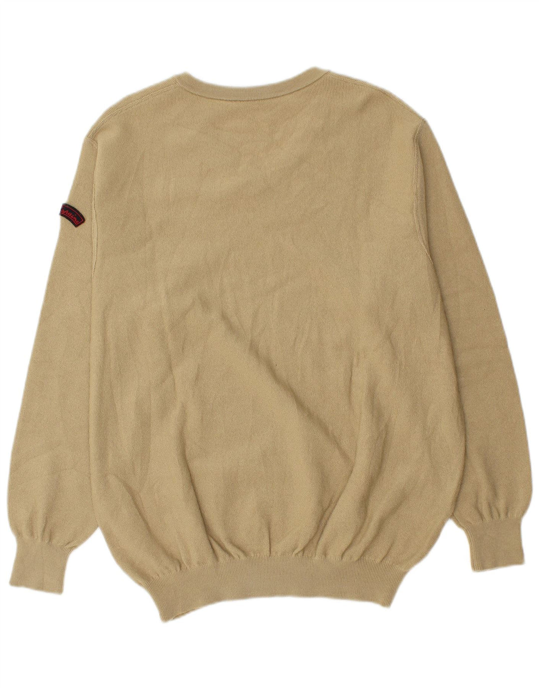 Les Copains Herre V-hals sweater IT 56 XL Beige