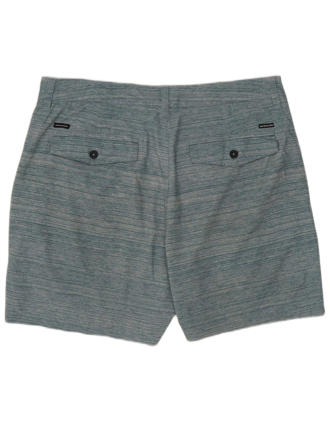Quiksilver Chino Shorts til mænd W33 Mellemgrøn stribet