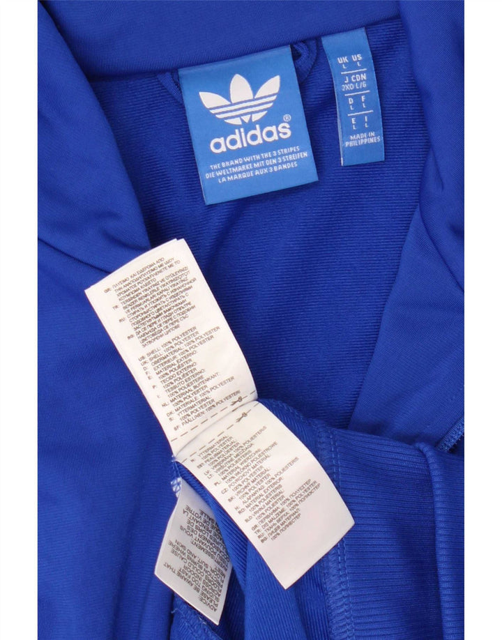 Adidas Træningsdragt til mænd Topjakke Stor Blå Polyester