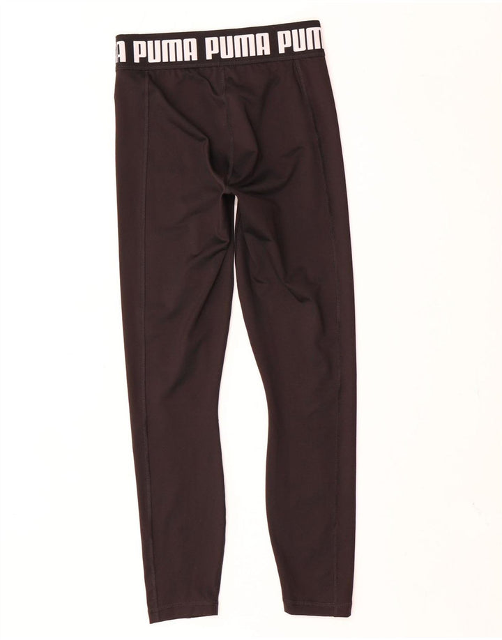 PUMA Grafiske Leggings til kvinder UK 4 XS sort polyester
