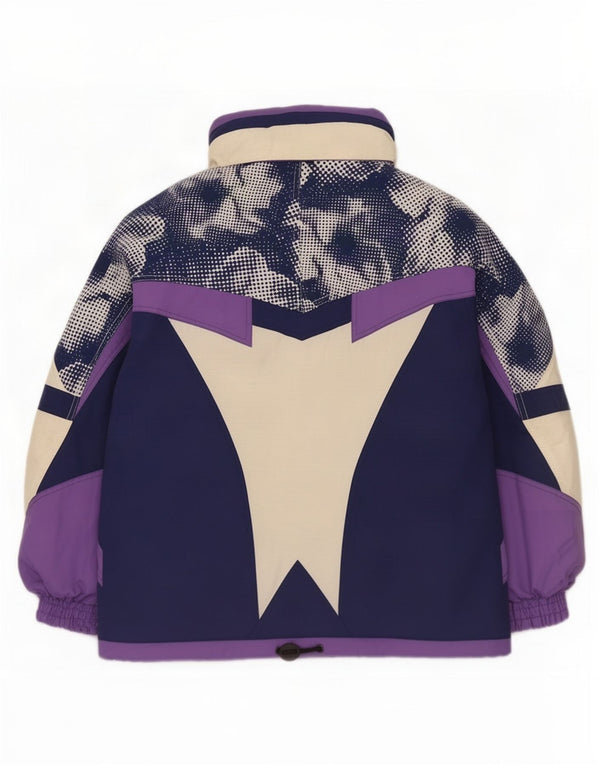Fila Dame Oversized Skijakke IT 42 Medium Flerfarvet Colourblock