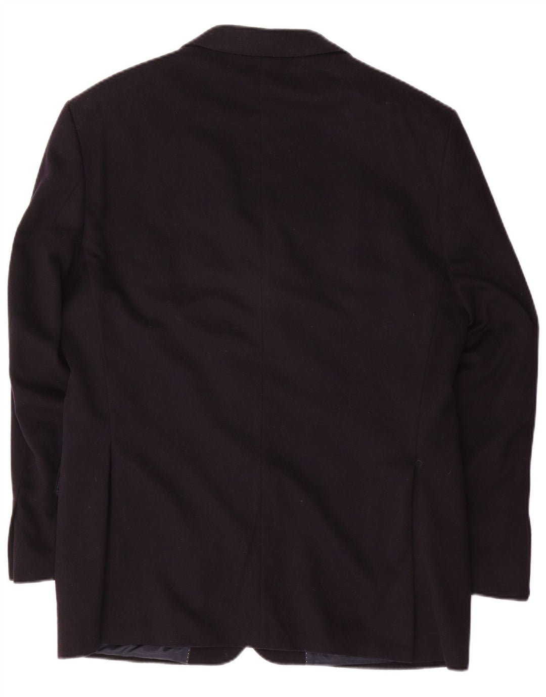 Daniels & Korff Herre 3 Button Blazer Jacket IT 50 Large Navy Blue Cashmere