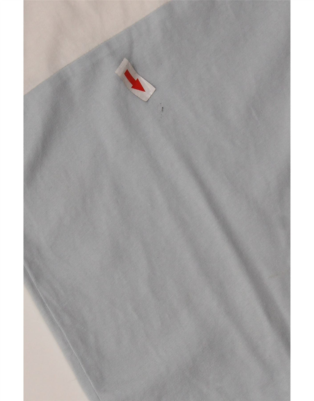 LEVI'S Dame Oversized grafisk T-shirt Top UK 10 Small Blue Colourblock
