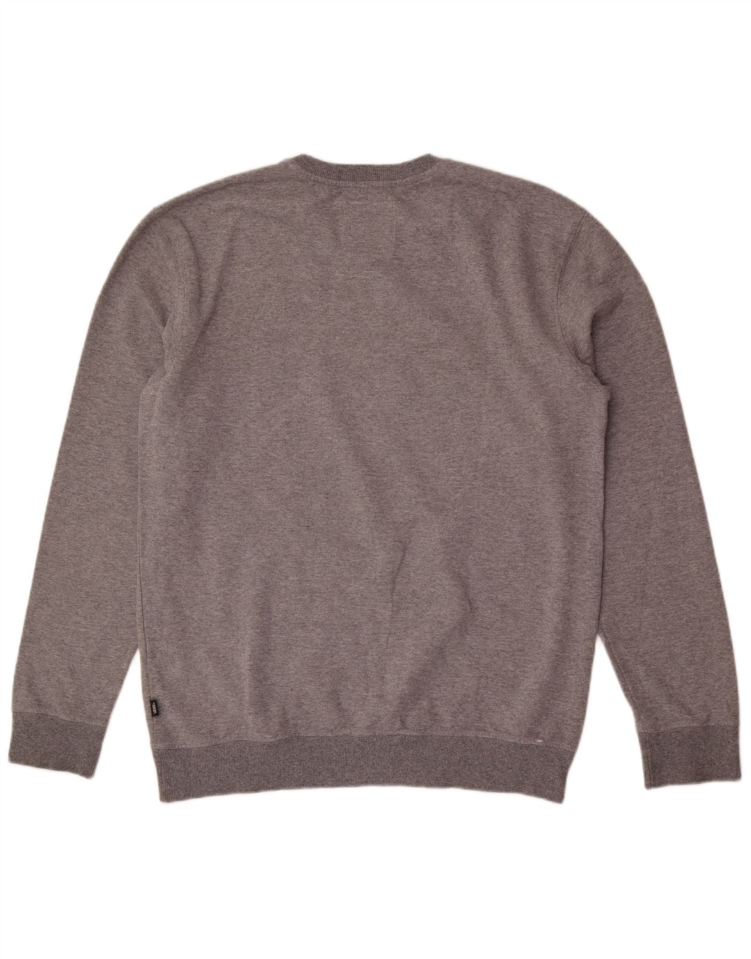 Vans Herre Grafisk Sweatshirt Jumper Stor Grå Bomuld