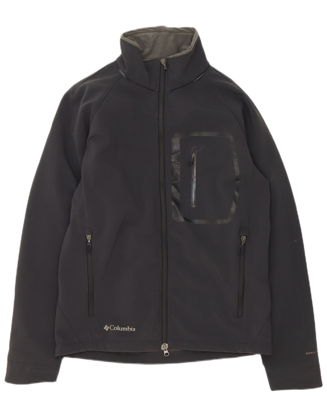 Columbia Mens Titanium Windbreaker Jacket UK 38 Medium Sort Polyester