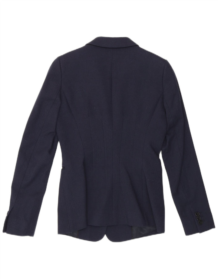 REISS Blazerjakke med 1 knap til kvinder UK 6 XS Marineblå
