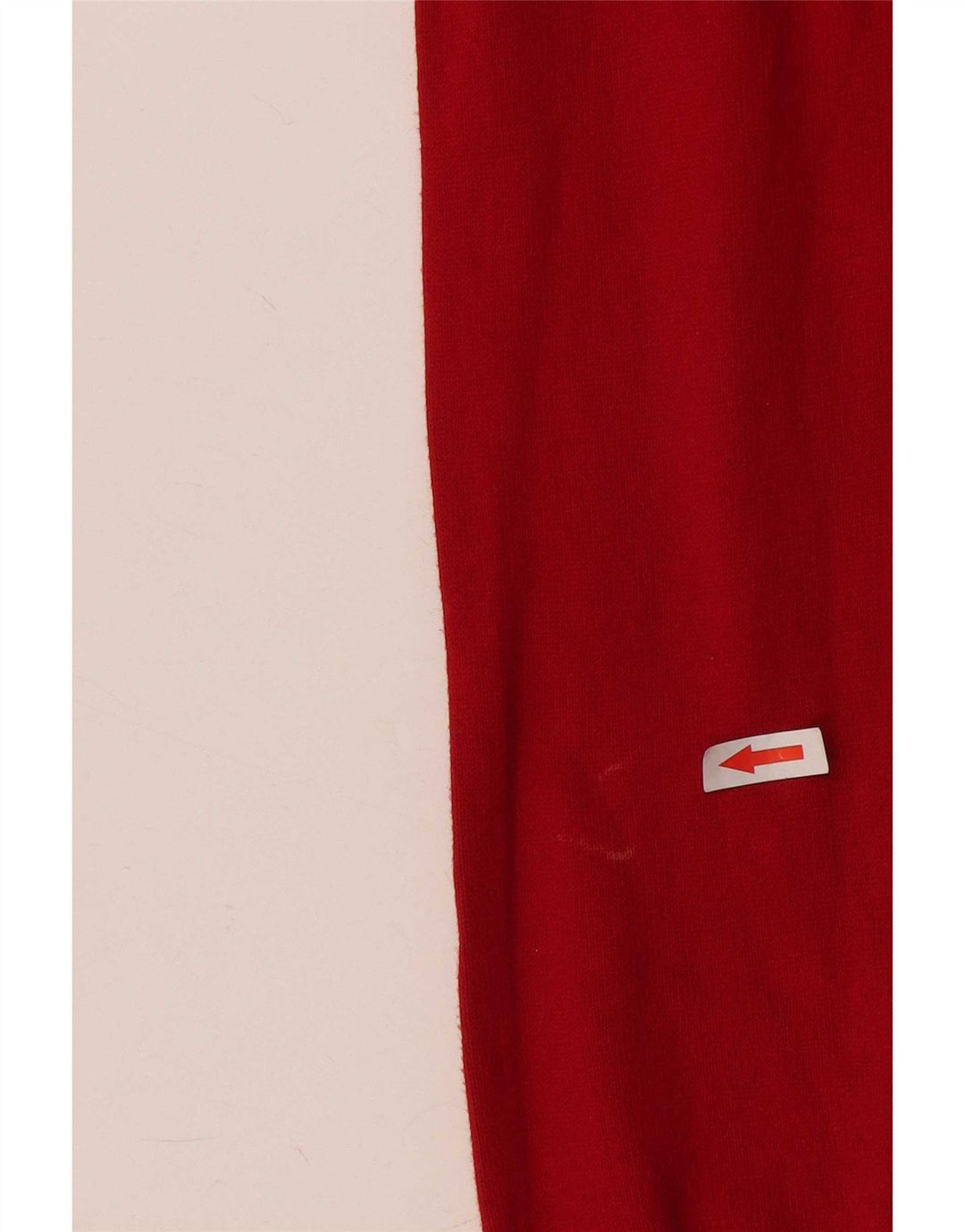 Zara Dame V-hals sweater UK 12 Medium Rød Bomuld