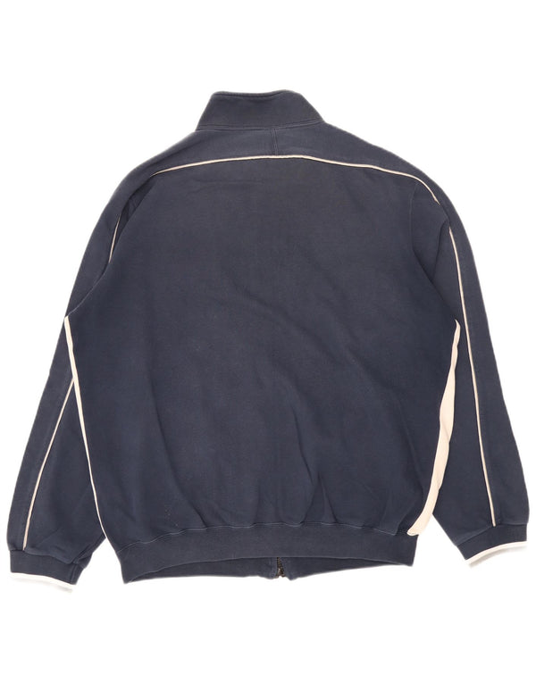 Champion Herre træningsdragt Topjakke XL Navy Blue Colourblock