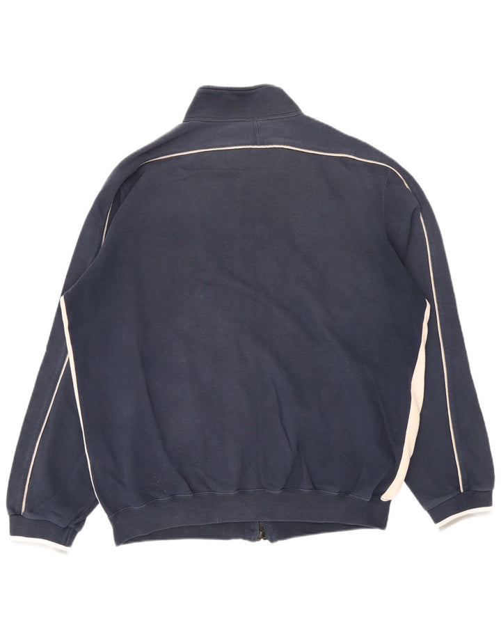 Champion Herre træningsdragt Topjakke XL Navy Blue Colourblock