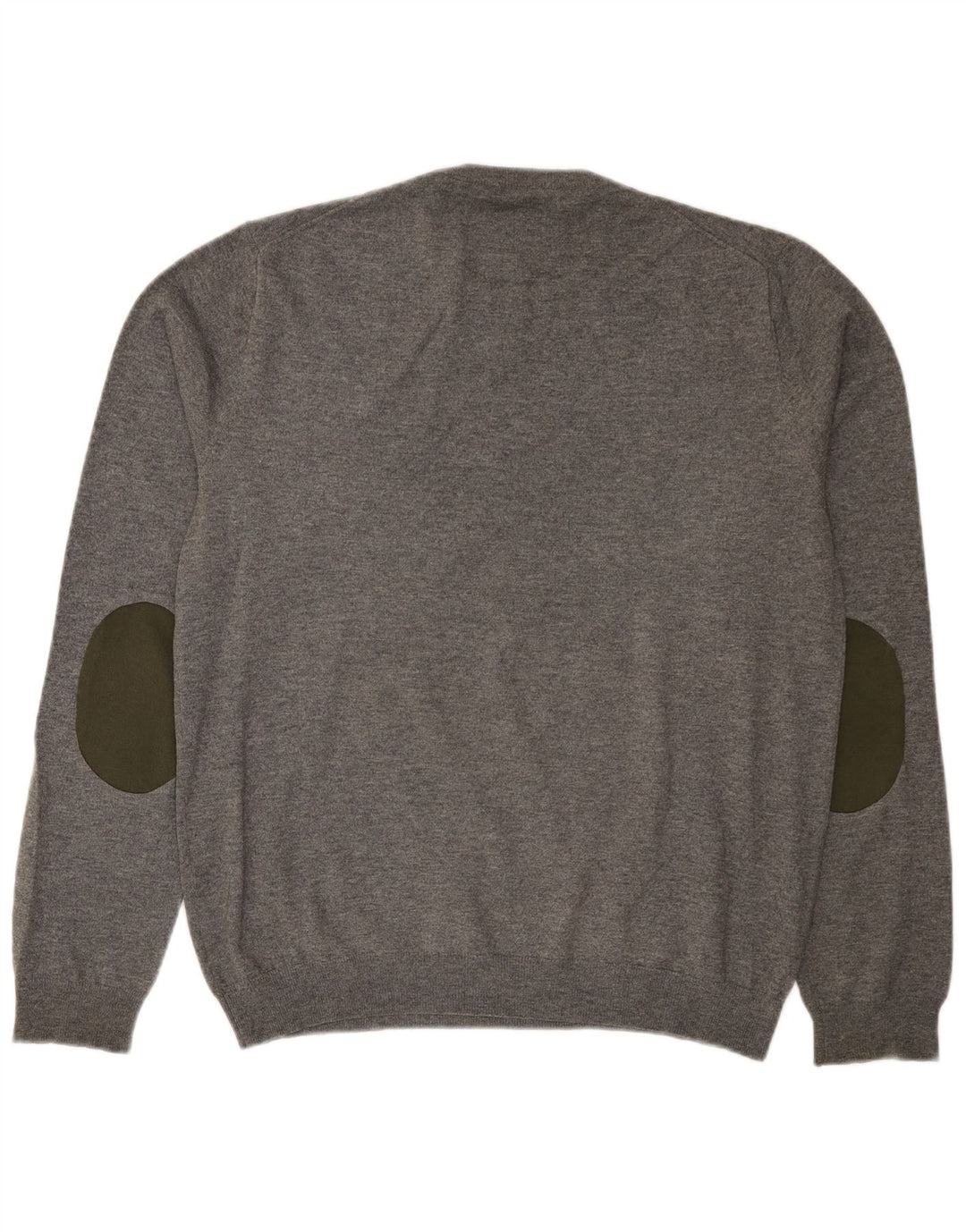 Sun68 Herre Regular Fit Crew Neck Jumper Sweater XL Grå Uld