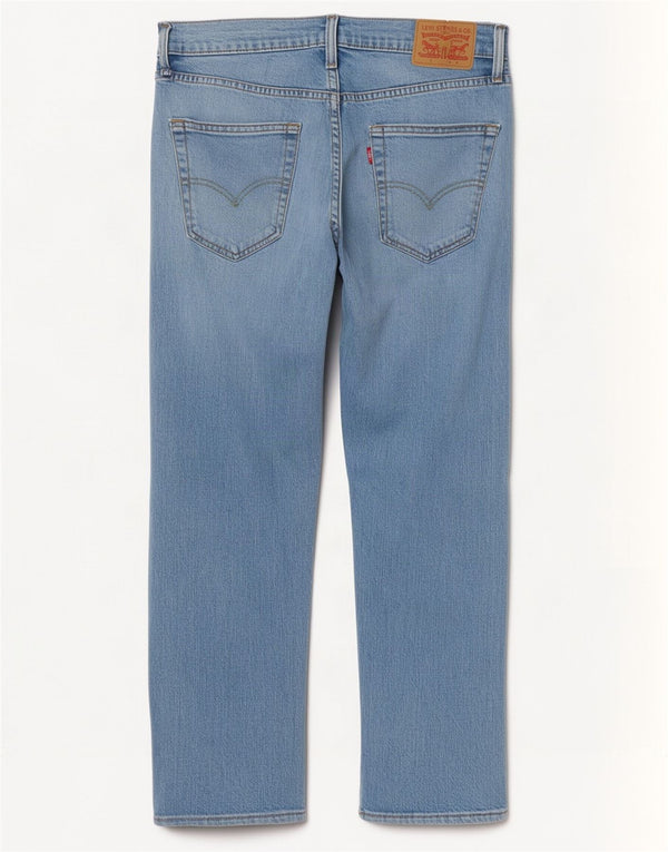 Levi's Herre 502 tilspidsede jeans W33 L27 Blå