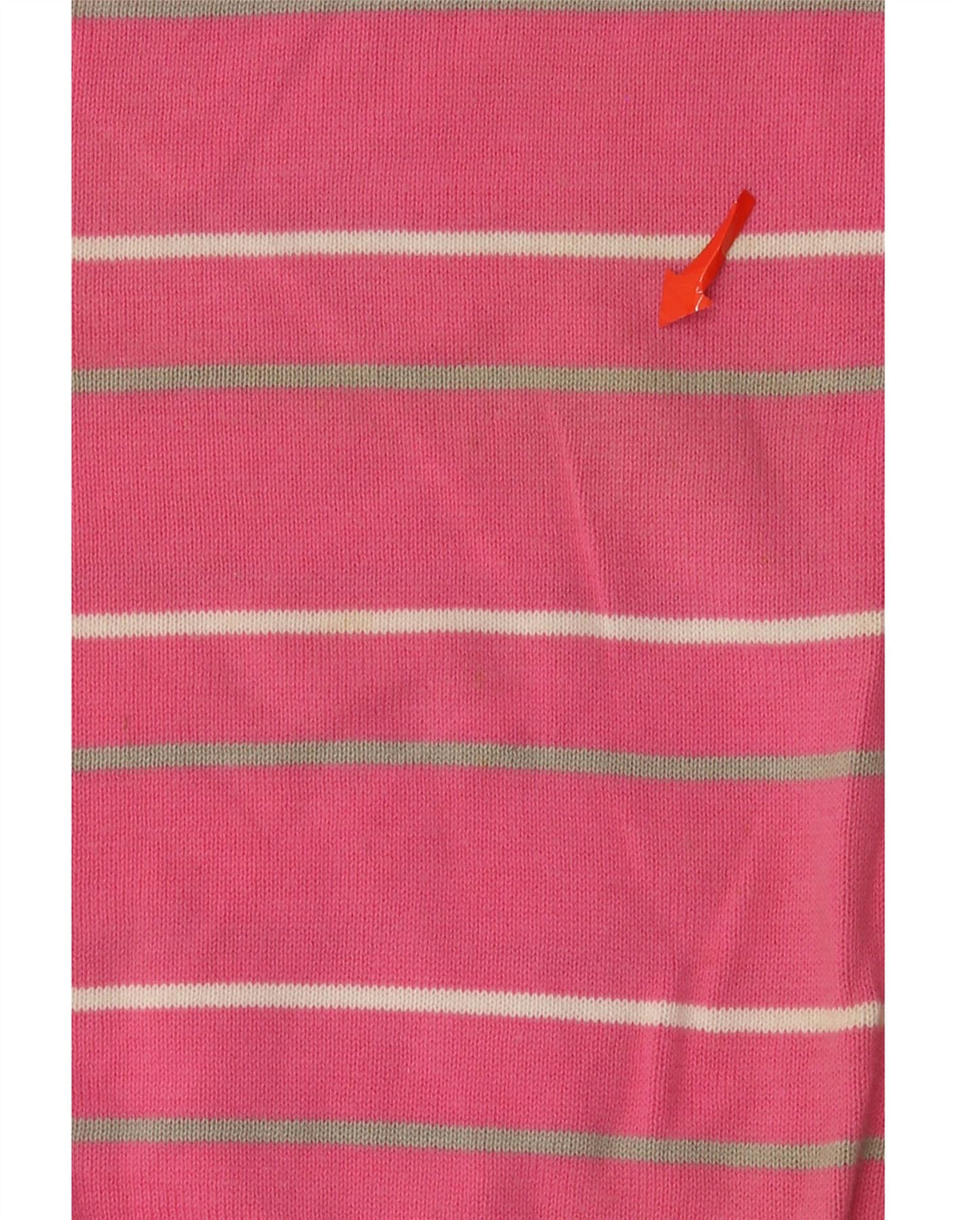 Puma Vest Tank Top Medium Pink Stribet Bomuld