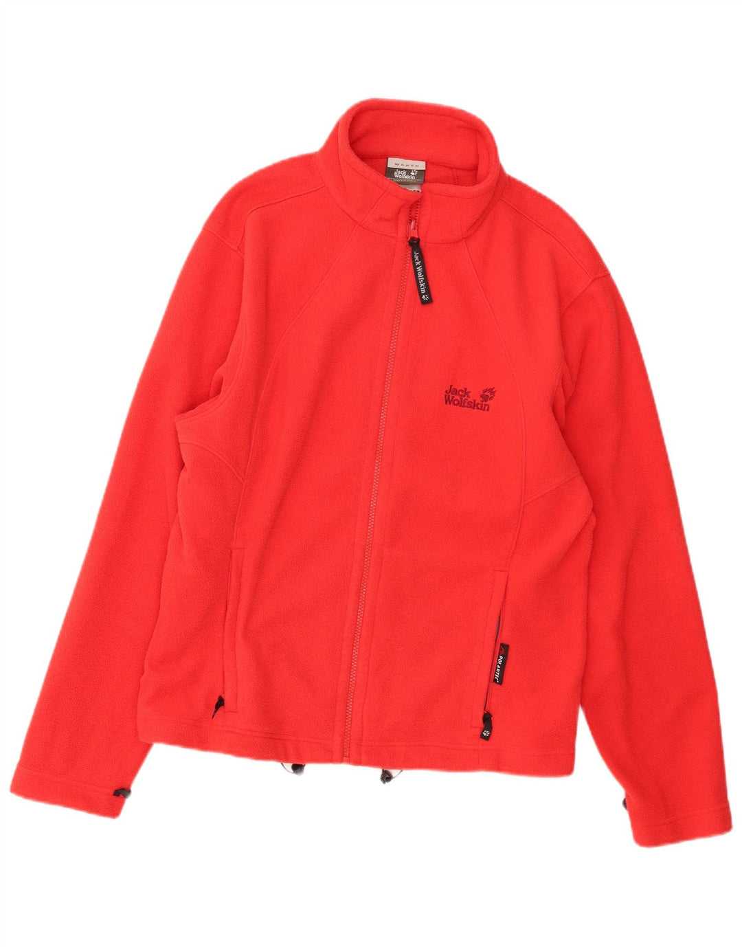 JACK WOLFSKIN Fleecejakke til kvinder UK 18 XL Rød Polyester
