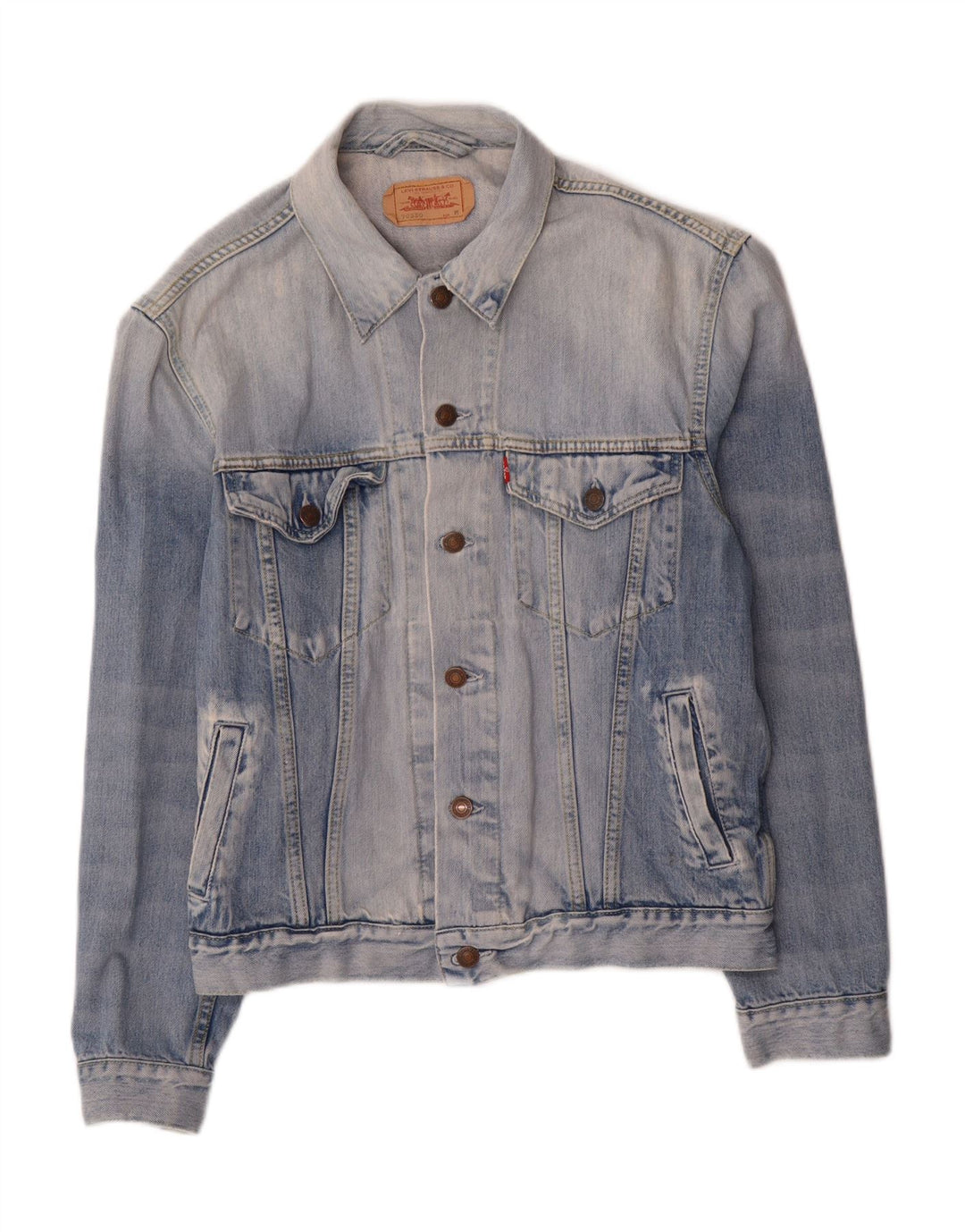 LEVI'S Denimjakke til mænd UK 38 Medium Blue Bomuld