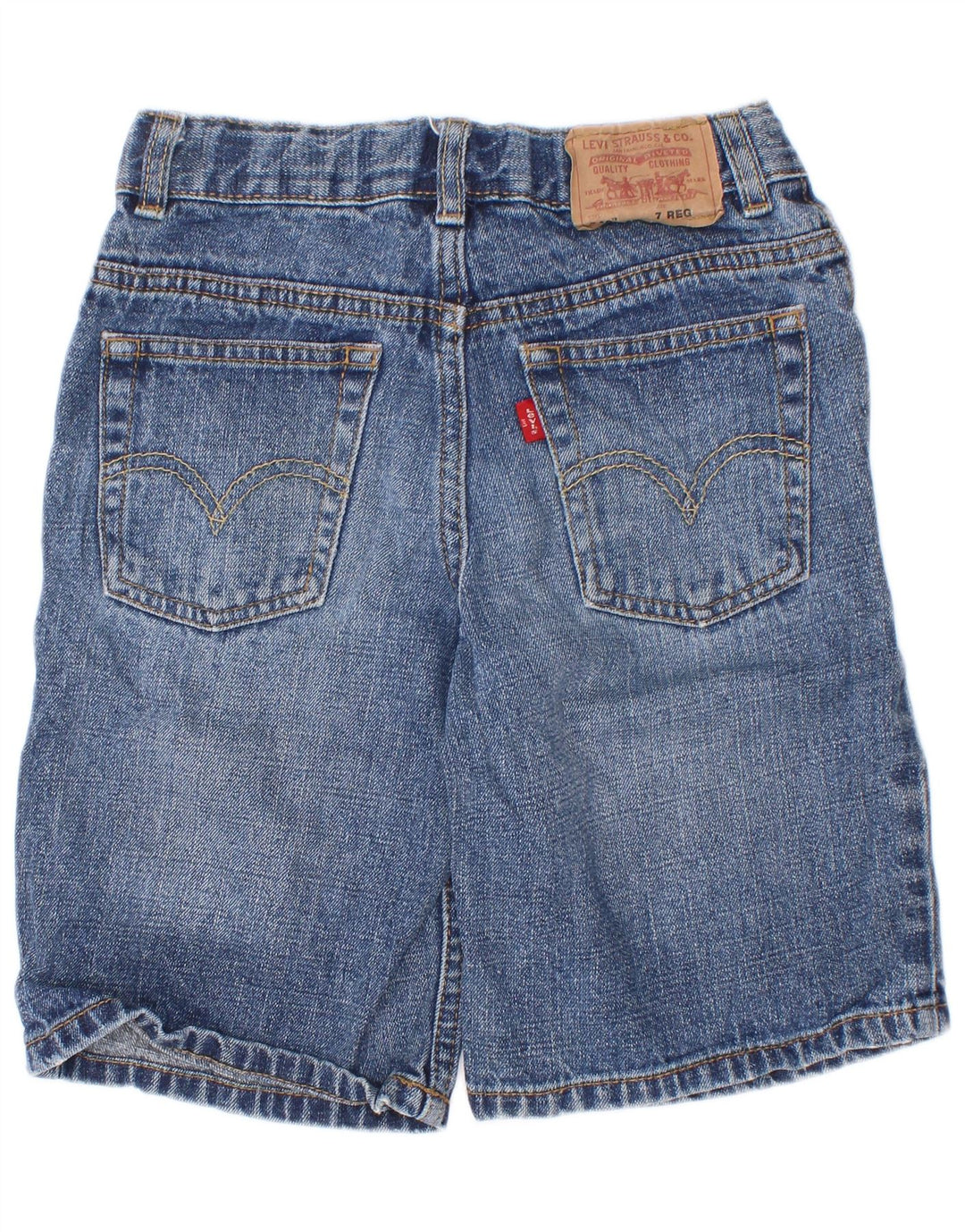 Levi's Boys denimshorts 6-7 år W24 Blue Ramie