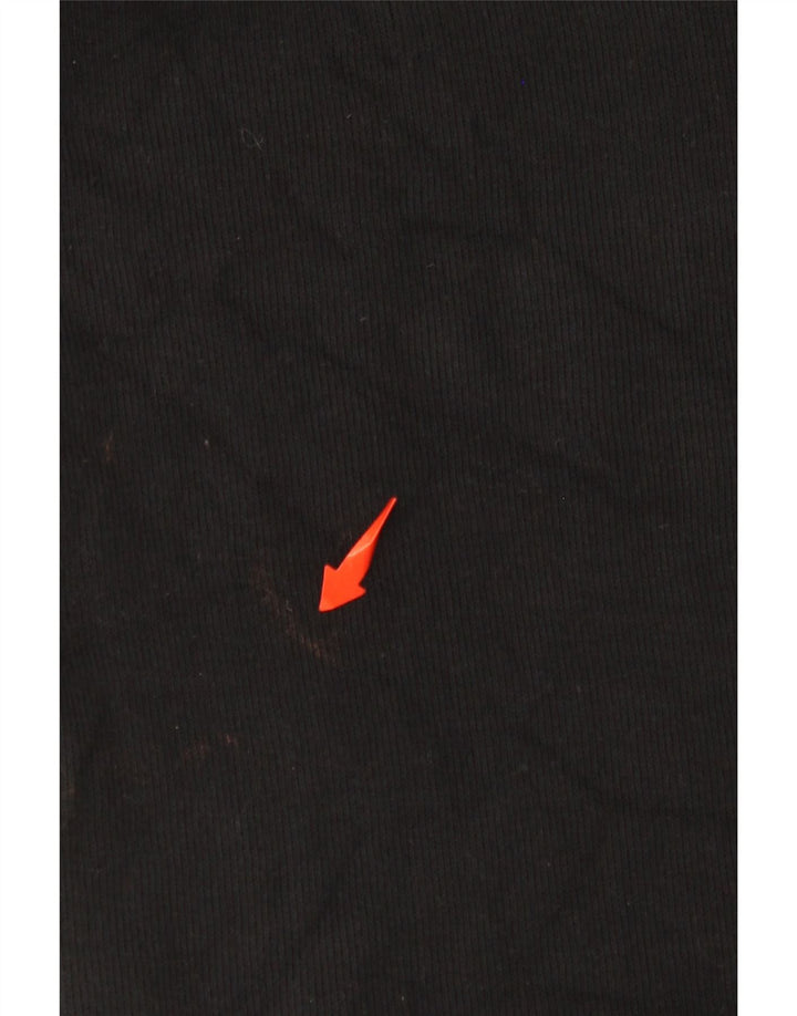 RALPH LAUREN Lige Chinobukser til kvinder Medium W30 L29 Sort Bomuld