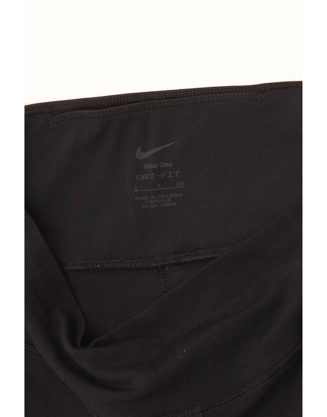 Nike Dame Dri Fit Leggings UK 10 Small Black