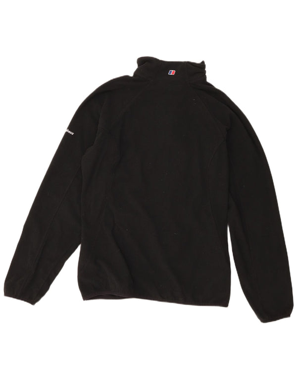 Berghaus Fleecejakke til kvinder UK 16 Stor sort polyester