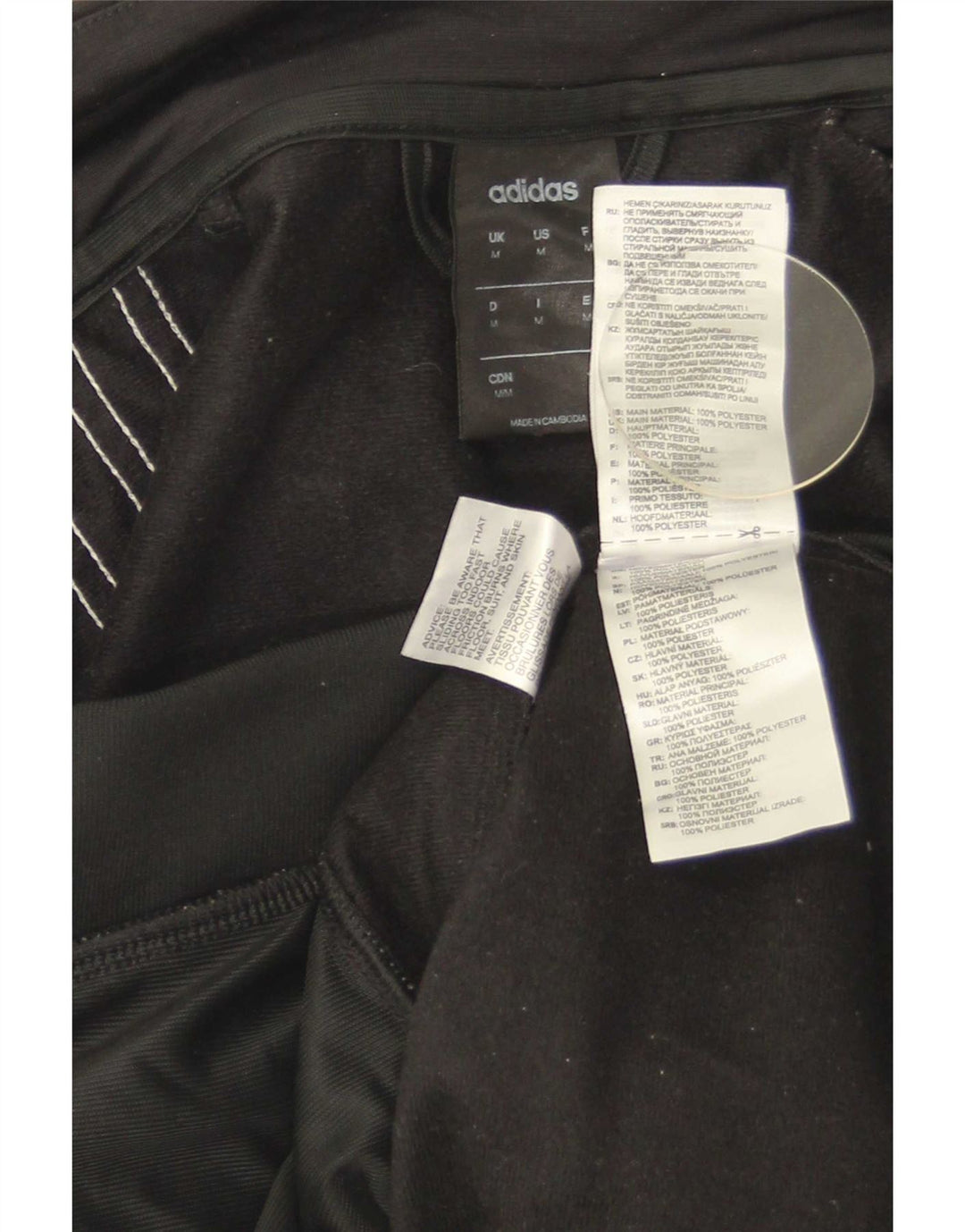 Adidas Herre Climalite Træningsdragt Topjakke Medium Sort Polyester