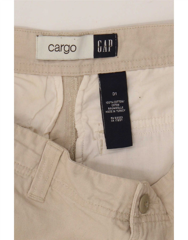 Gap Herre Cargo Shorts W31 Medium Beige Bomuld