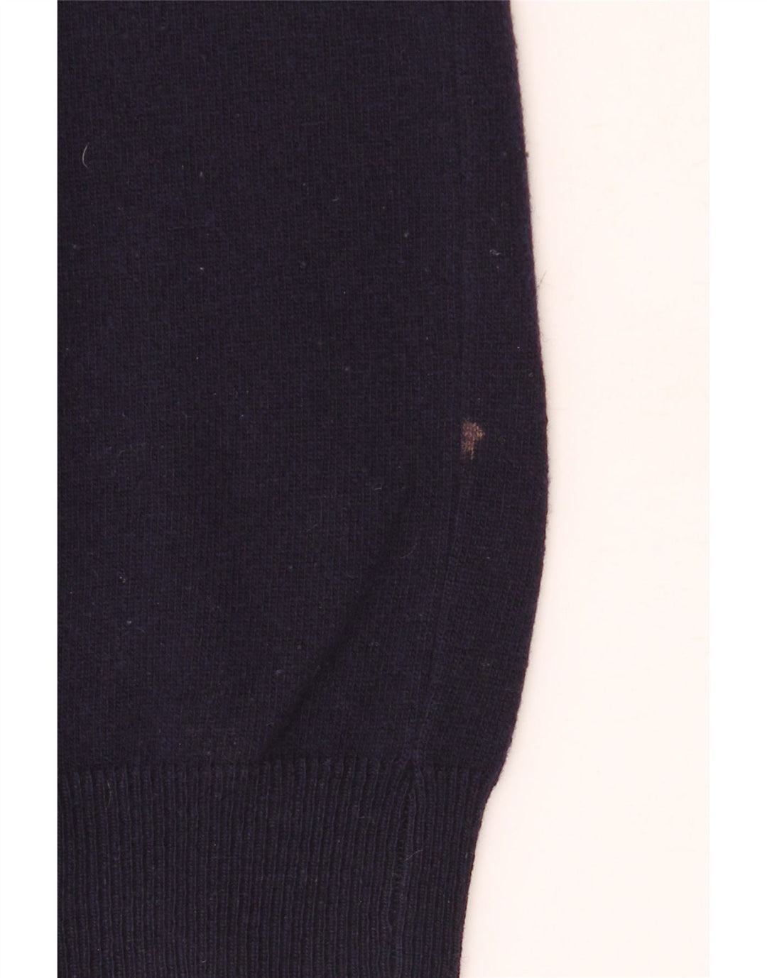 Henry Cottons Herre V-hals trøje Sweater Stor marineblå ny uld