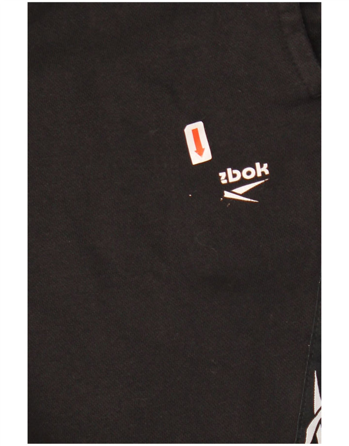 Reebok Herre grafisk træningsdragt Bukser Joggers XL Sort Bomuld