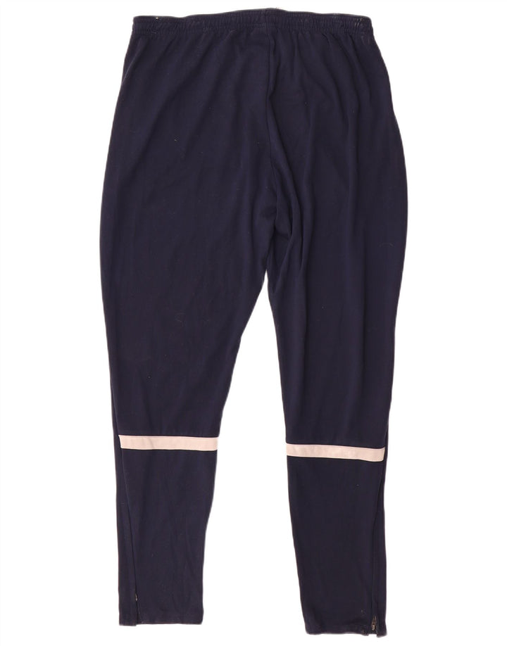 Nike Herre Dri Fit træningsdragt Bukser Medium Navy Blue Polyester